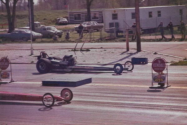 US-131 Dragway - PARKER AND SLOCUM TOP FUEL DRAGSTER FROM DENNY PARKER